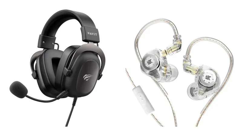 Havit H2002D vs. KZ EDX Pro com Microfone: Headset Gamer Cabeado — Qual é o Rei?
